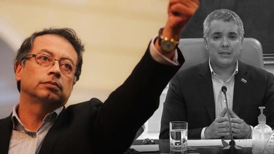 Gustavo Petro apoya enjuiciar a Iván Duque. 