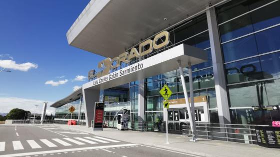 Incautan partes de armas en el Aeropuerto el Dorado