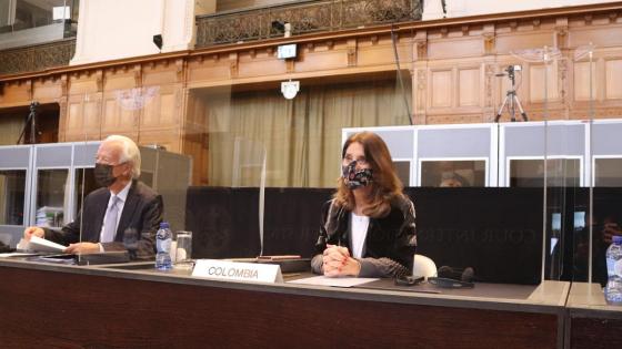 Canciller acompaña la segunda ronda de argumentos de Colombia ante La Haya