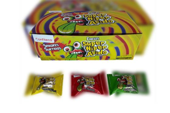 Chicle Super Hiper Acido Chicle Super Hiper Acido