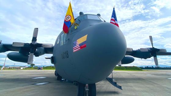 ¿Por qué Estados Unidos donó dos aeronaves Hércules a Colombia?
