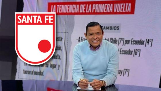 Iván René Valenciano, ¿nuevo hincha de Santa Fe? Iván René Valenciano, ¿nuevo hincha de Santa Fe?