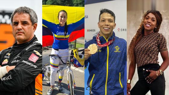 Los deportistas colombianos más laureados en los últimos años Los deportistas colombianos más laureados en los últimos años