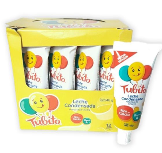 Leche condensada en tubito Leche condensada en tubito