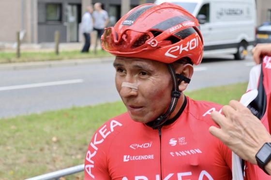 Nairo Quintana sigue en el top 10 de la general del Tour de Luxemburgo Nairo Quintana sigue en el top 10 de la general del Tour de Luxemburgo