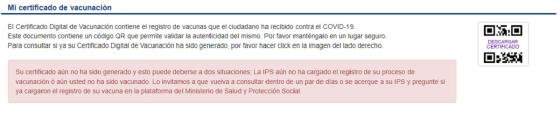 Problemas al descargar su certificado digital de vacunación