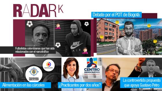 Estos fueron algunos de los temas más comentados de la semana. Cinco temas que marcaron el debate en Colombia esta semana.