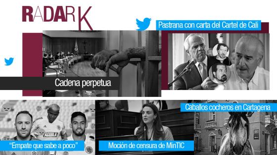 Algunos de los temas más debatidos de la semana. 
