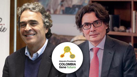 Curioso comentario de Fajardo sobre el logo de la campaña de Gaviria Curioso comentario de Fajardo sobre el logo de la campaña de Gaviria