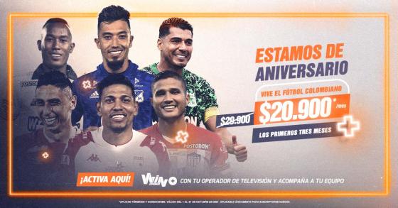 ¡Bajó de precio! Así está ahora la suscripción de Win Sports + ¡Bajó de precio! Así está ahora la suscripción de Win Sports +