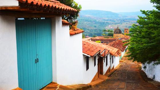 Turismo religioso en Barichara. 