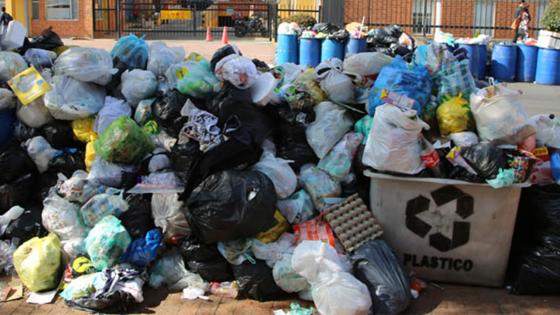 Problema de basuras en Bogotá 