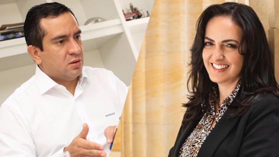 Edward Rodríguez vs María Fernanda Cabal: nuevo choque en el uribismo