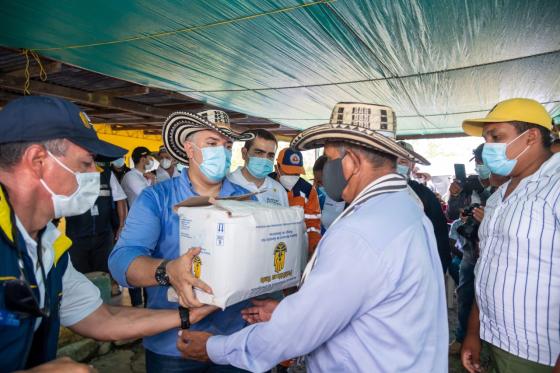 presidente Iván Duque visita La Mojana Iván Duque visita La Mojana