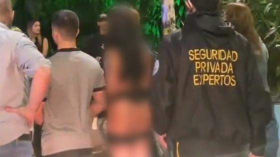 Indignación por caso de exhibicionismo en zona rosa de Medellín Indignación por caso de exhibicionismo en zona rosa de Medellín