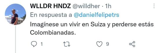 Reacción de usuarios en Twitter