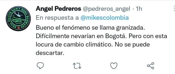 ¿Va a nevar en Bogotá? ¿Va a nevar en Bogotá?