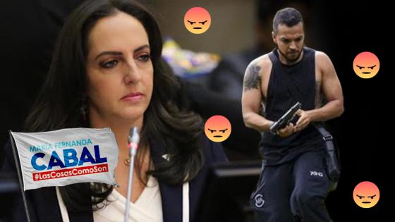 La reunión de Cabal a la que asistió Andrés Escobar. Andrés Escobar en reunión política de María Fernanda Cabal.