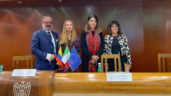 Marta Lucía Ramírez invitó a empresarios italianos a invertir en Colombia Marta Lucía Ramírez invitó a empresarios italianos a invertir en Colombia