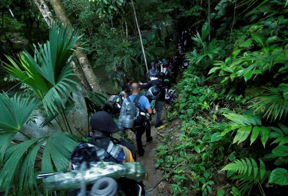 La selva que no deja ir a los migrantes La selva que no deja ir a los migrantes
