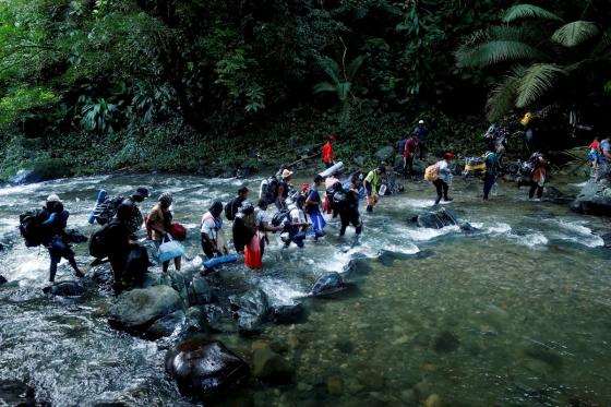 La selva que no deja ir a los migrantes EFE/ Mauricio Dueñas Castañeda
