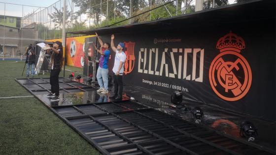 El Clásico de La Liga de España en Medellín El Clásico de La Liga de España en Medellín