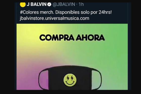 Twitter @JBALVIN Twitter @JBALVIN