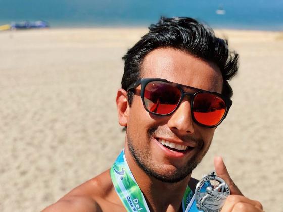 Jorge Iván Agudelo, el nadador colombiano en busca de seguidores Jorge Iván Agudelo, el nadador colombiano en busca de seguidores