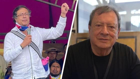 Mario Hernández cuenta lo que haría si gana Gustavo Petro. Mario Hernández y Gustavo Petro.