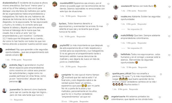 Cientos de comentarios deja el video disculpándose de la organizadora de la Feria Buró. Reacciones al video de la Feria Buró.