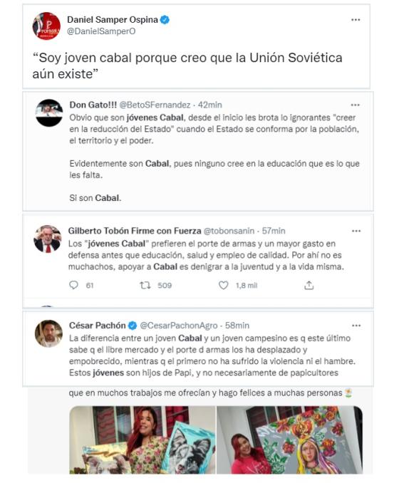 Reacciones al video de los Jóvenes Cabal. Jóvenes Cabal.
