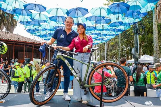 rifa bicicleta Manizales 