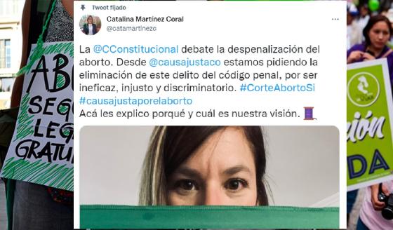 Trino sobre el debate del aborto legal en Colombia. Aborto legal en Colombia.