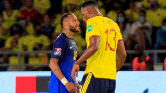 El noble gesto de Neymar antes de la pelea con Yerry Mina El noble gesto de Neymar antes de la pelea con Yerry Mina