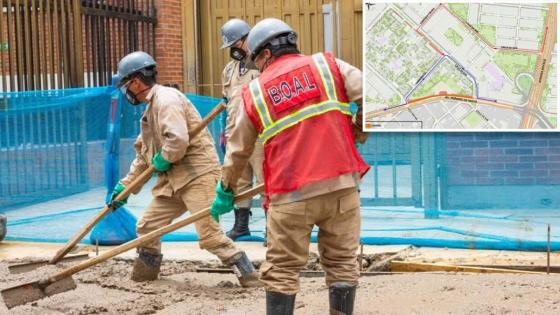 Cierre de la avenida Primero de Mayo 