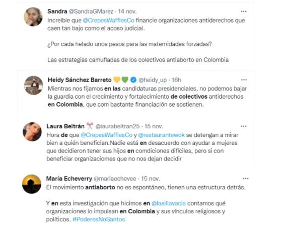 Reacciones al tema de Crepes & Waffles. Crepes & Waffles.