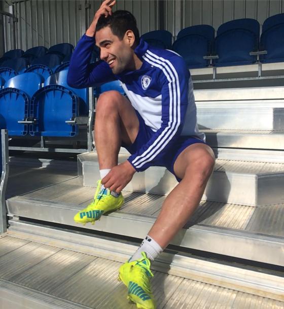 Falcao en el Chelsea Falcao en el Chelsea