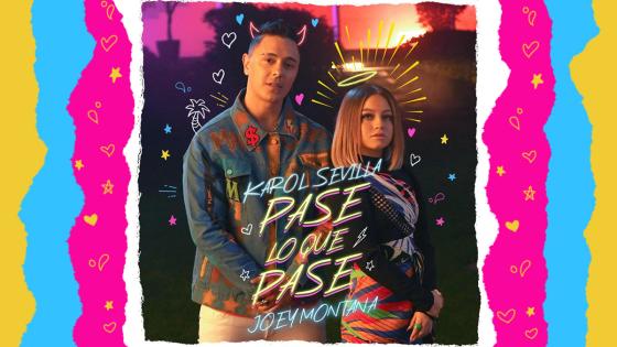 Karol Sevilla y Joey Montana