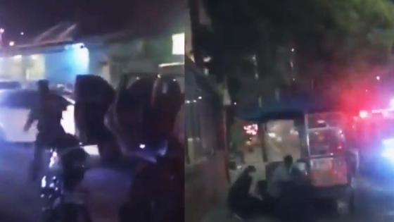 Fuerte balacera entre policías y ladrones en Bogotá Fuerte balacera entre policías y ladrones en Bogotá