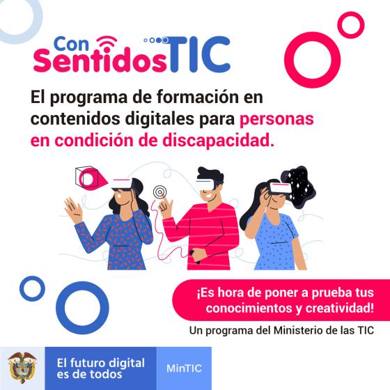 Conozca de qué se trata y cómo puede participar en 'Con Sentidos TIC'.