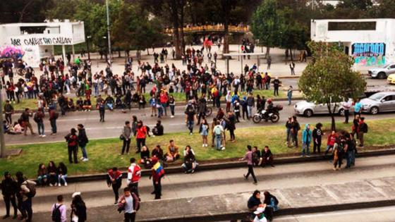 Paro Nacional en Bogotá