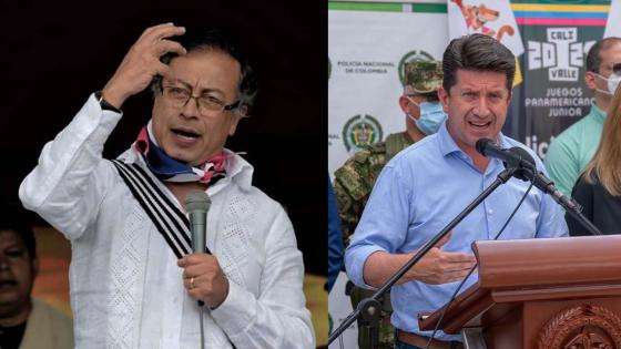 "Jamás he empuñado un arma": nuevo agarrón entre Petro y Diego Molano "Jamás he empuñado un arma": nuevo agarrón entre Petro y Diego Molano