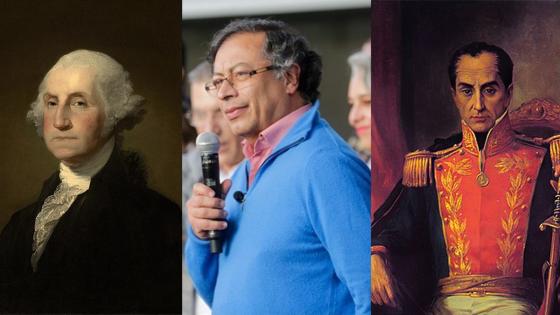 Petro habla de su pasado guerrillero y se compara con Bolívar y Washington Petro habla de su pasado guerrillero y se compara con Bolívar y Washington