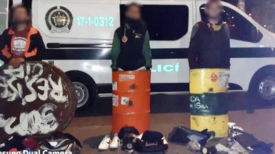 Integrantes de la primera liínea capturados Integrantes de la primera liínea capturados