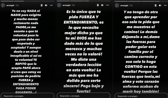 Reacciones de Arcangel a la muerte de su hermano. Arcangel.