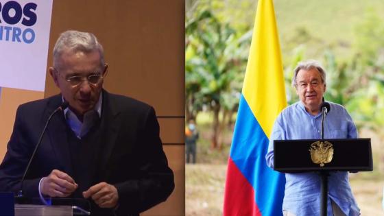 "Acuerdo de Paz no ha habido": carta de Uribe a Antonio Guterres "Acuerdo de Paz no ha habido": carta de Uribe a Antonio Guterres
