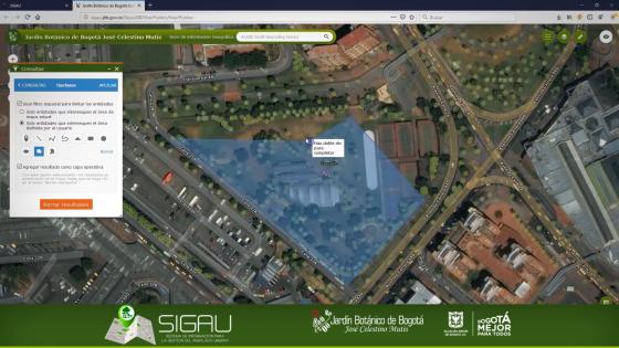 Mapeo arobolado en Bogotá Mapeo arobolado en Bogotá