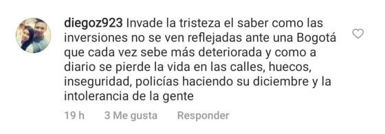 Ciudadanos opinan sobre huecos en Bogotá