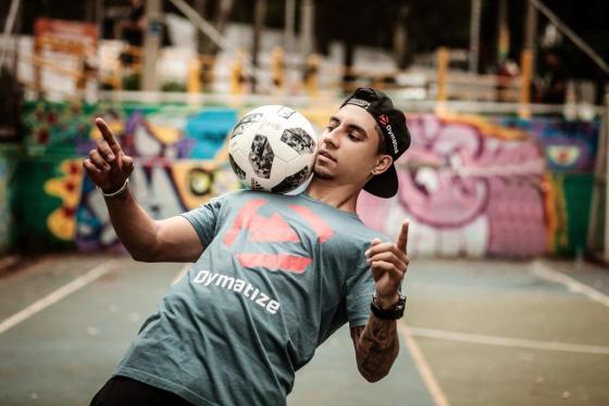 Boyka Ortiz, la cuota colombiana en el mundial de freestyle fútbol en España Boyka Ortiz, la cuota colombiana en el mundial de freestyle fútbol en España