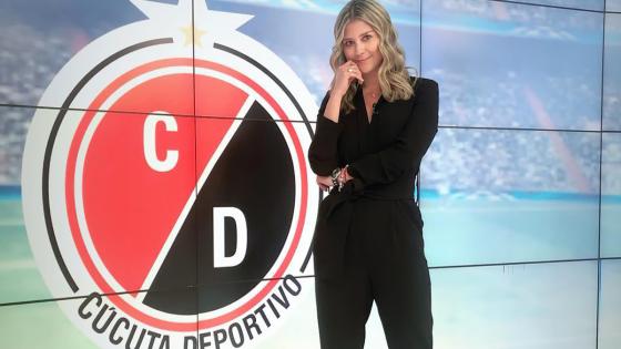 Andrea Guerrero cuestiona a hinchas y organización de partido del Cúcuta Deportivo